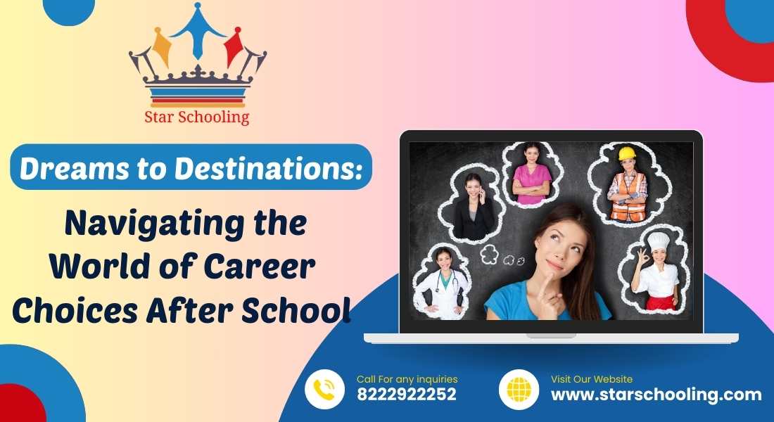 Dreams to Destinations: Navigating the World of Career Choices After School